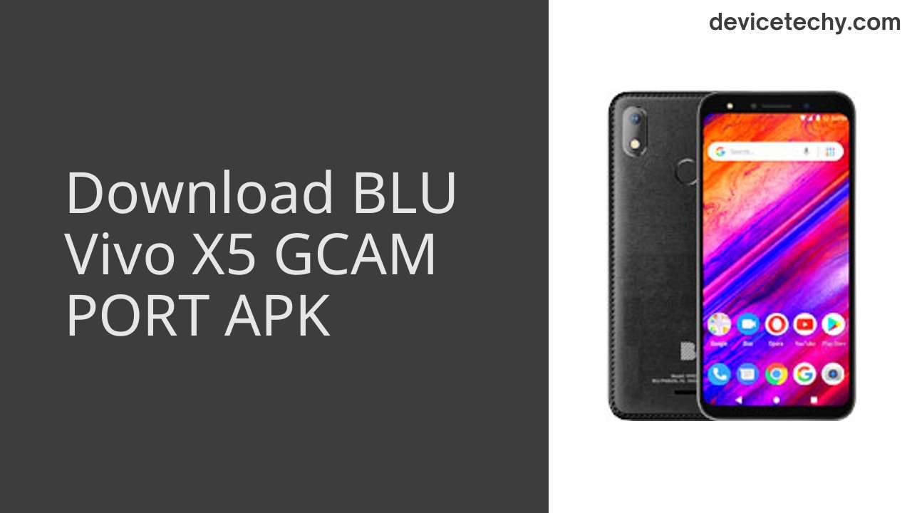 BLU Vivo X5 GCAM PORT APK Download