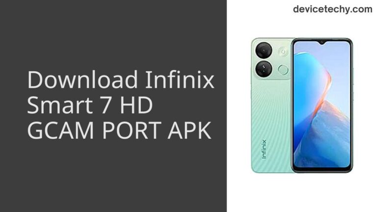 Download Infinix Smart 7 HD GCAM Port APK