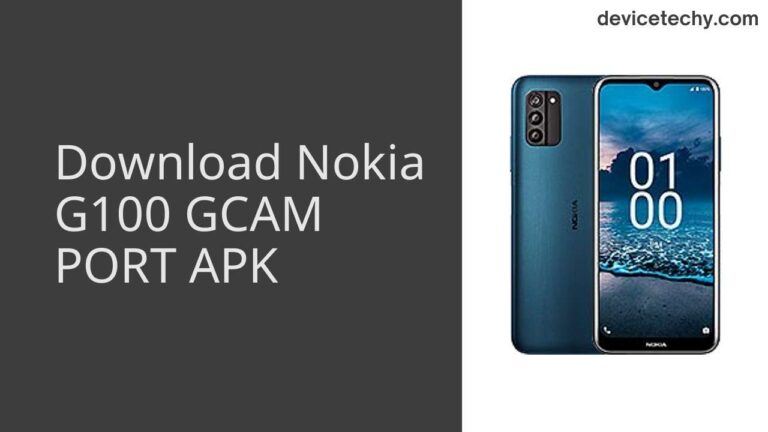 Download Nokia G100 GCAM Port APK