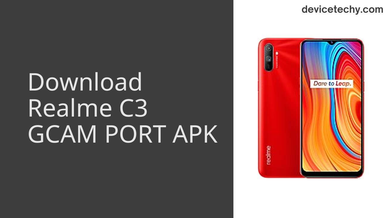 Realme C3 GCAM PORT APK Download