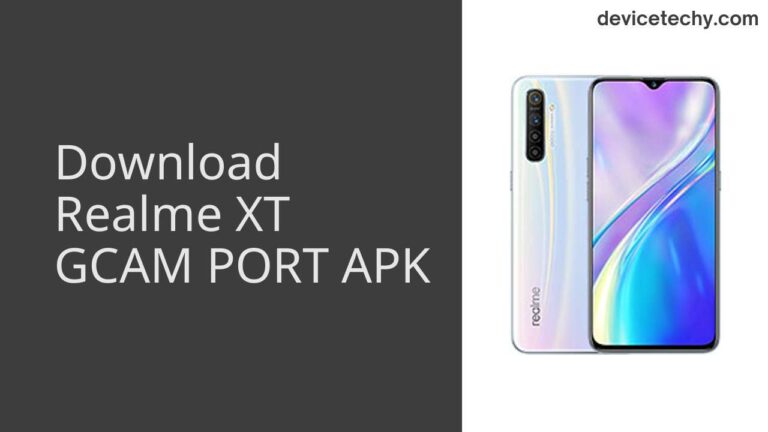 Download Realme XT GCAM Port APK